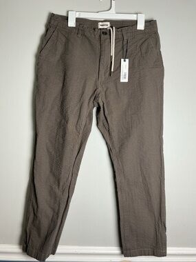 Taylor Stitch Olive Drawstring Chinos